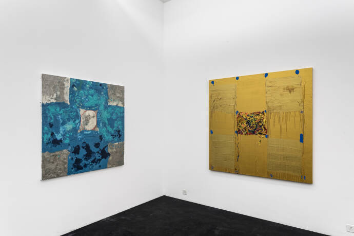 Judy Ledgerwood «Insert», Installation view Häusler Contemporary Zürich, 2022 | photo: Peter Baracchi
